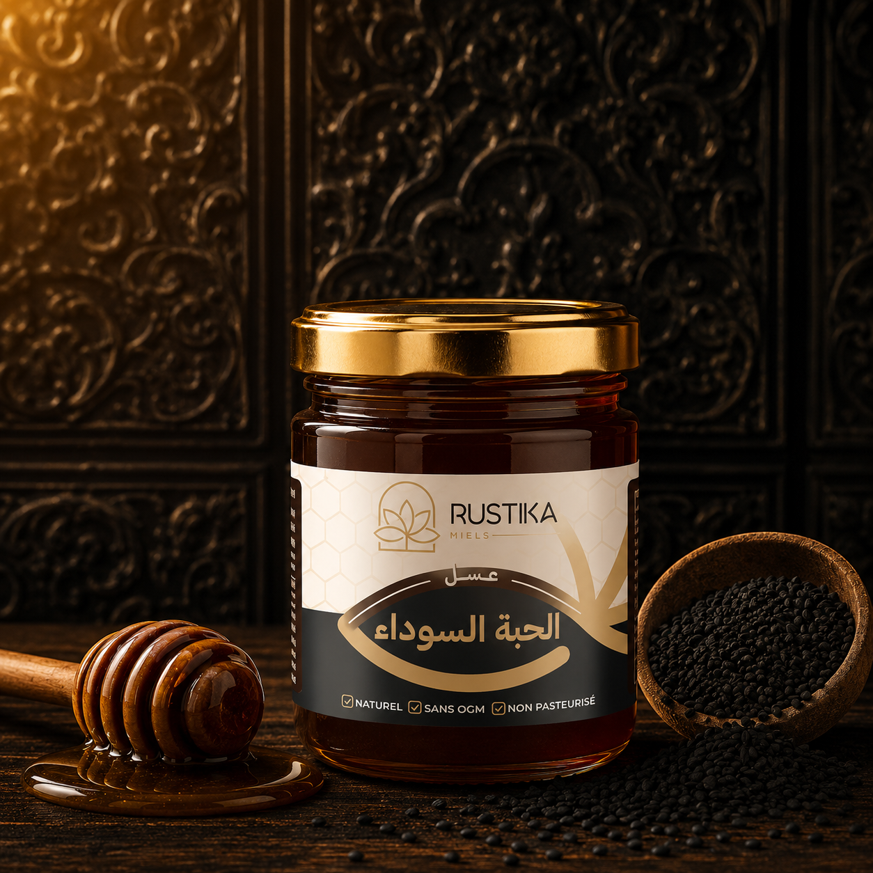 عسل الحبة السوداء 250غ