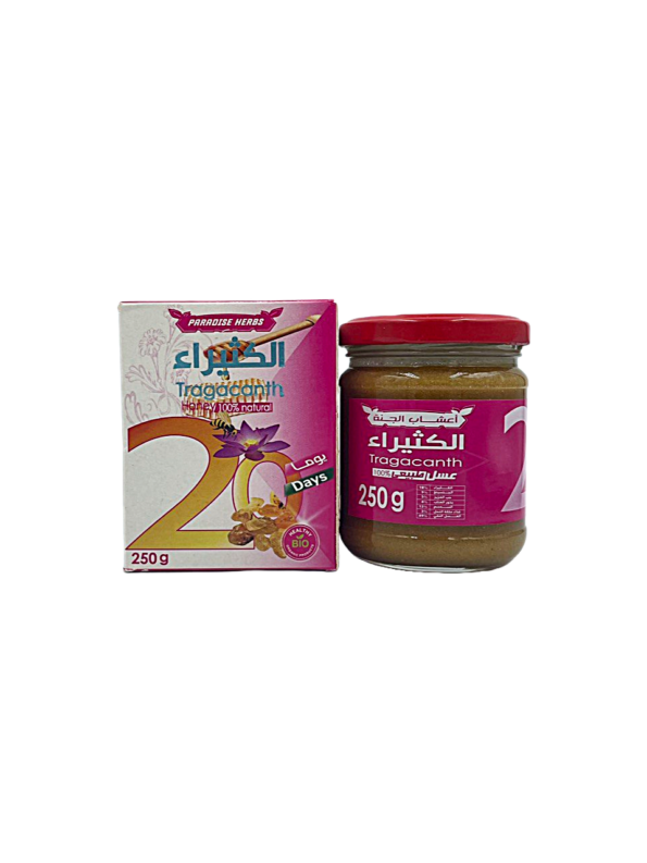 Tragacanth مربى الكثيرة